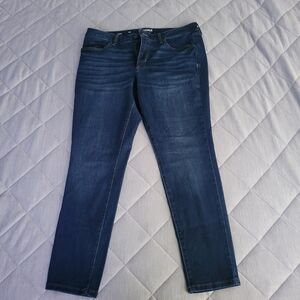 Sonoma 16R Skinny Dark Blue Denim Jeans